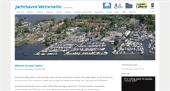 Desktop Screenshot of jachthavenwetterwille.nl